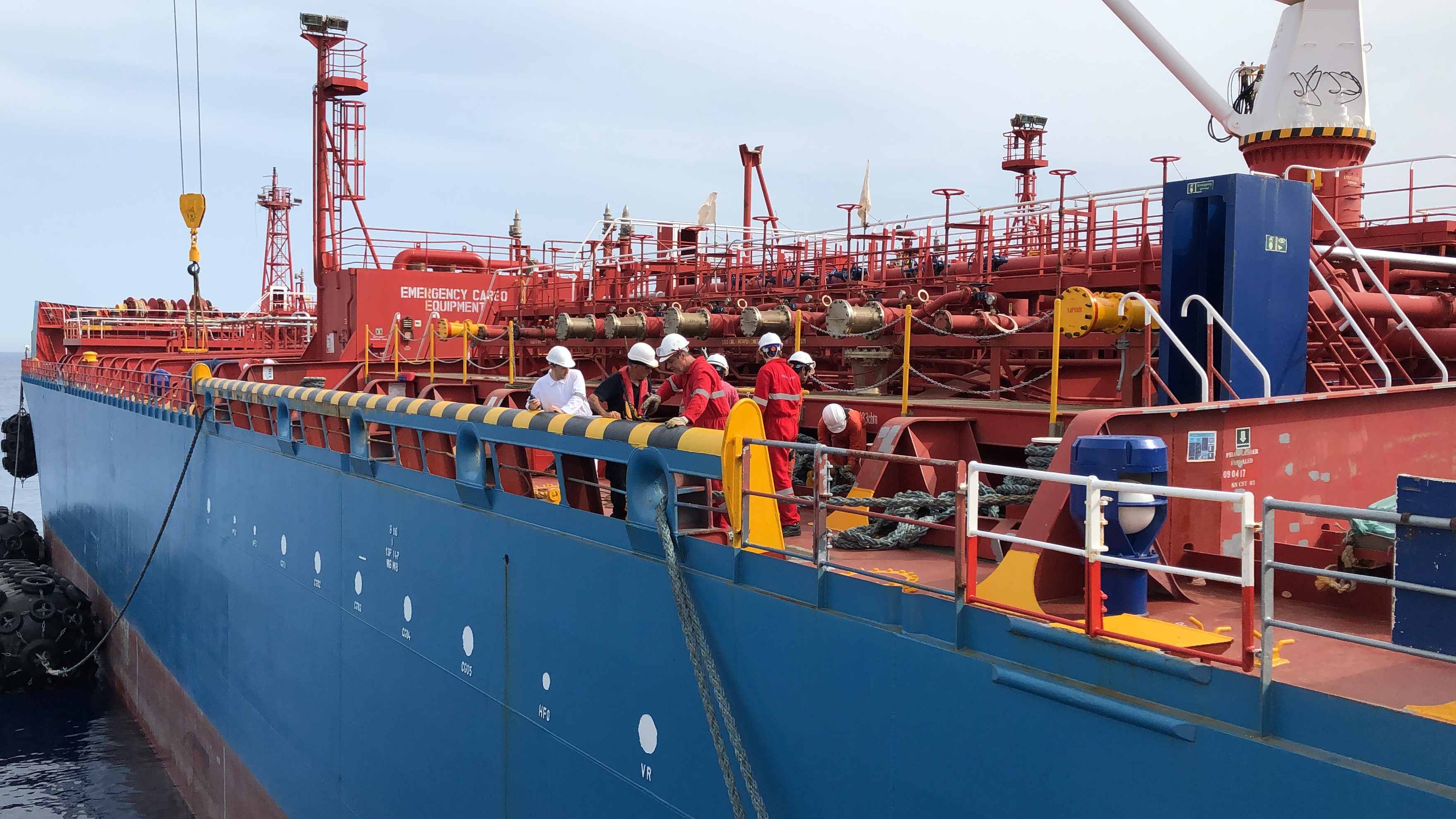 Ledra Ena vessel at sea