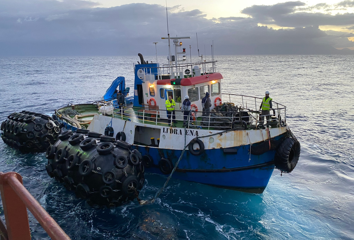 Ledra Ena tug at work